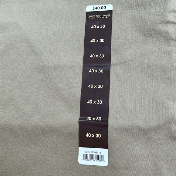 COPY - Men’s khaki pants 40x30 NWT - Picture 3 of 7